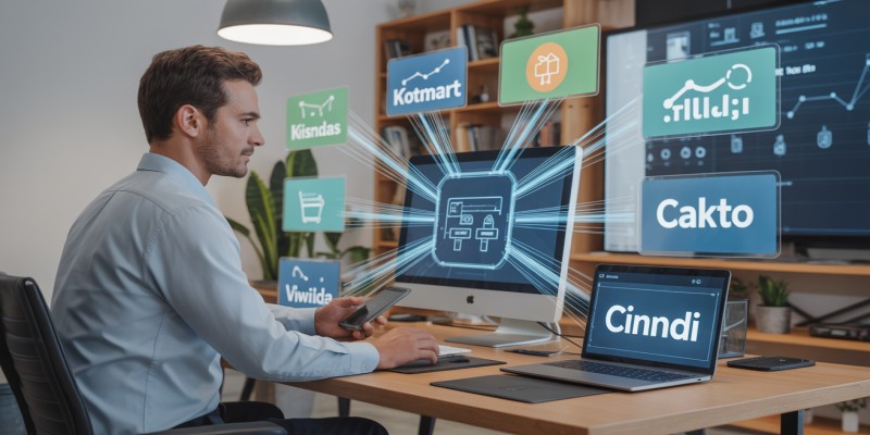 Integre Hotmart, Kiwify e Cakto com a CINNDI e otimize vendas